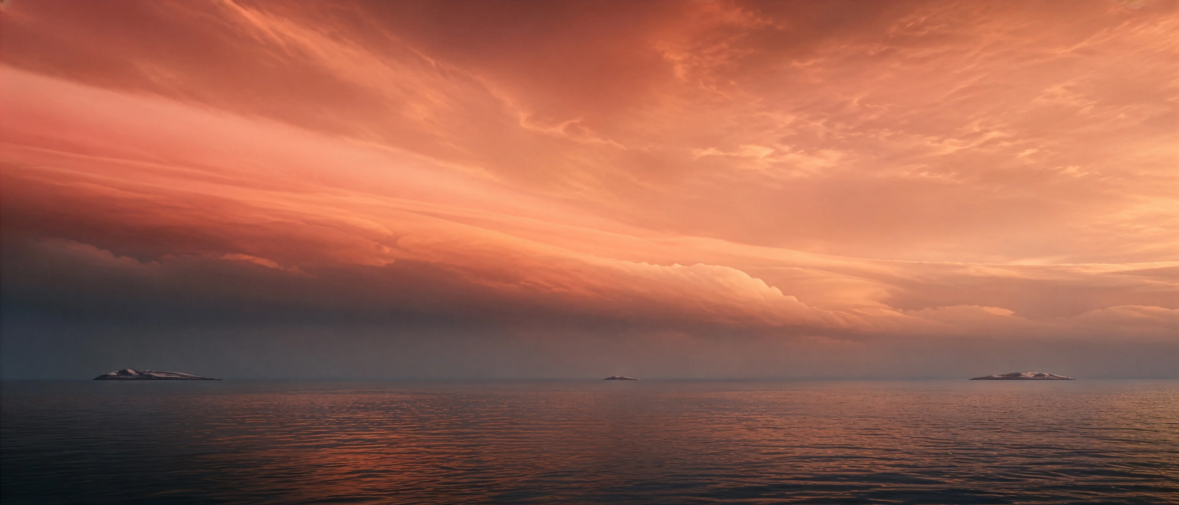 Artist's impression of a Hycean world surface